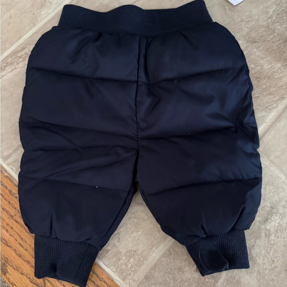 Old Navy Baby Navy Puffer Joggers